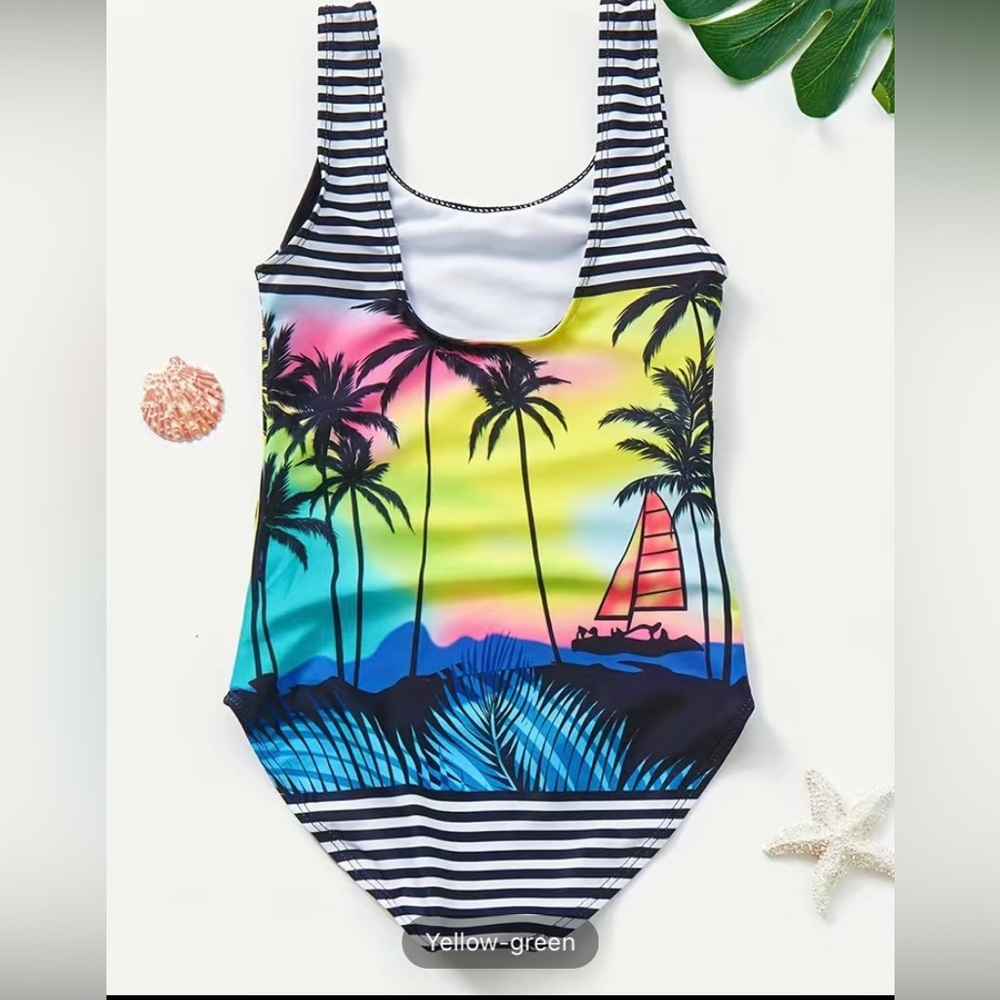 Toddler one piece bathing suit 1-2yrs